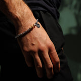 Bracciale Links 5mm Maximo in Rodio