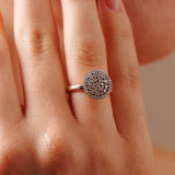 Anello Wish in Oro Giallo e Bianco 18K con Diamanti
