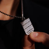 Collana "Trident Shield" in Rodio