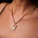 Collana "Trident" in Oro