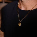 Collana "Trident" in Oro