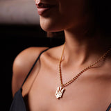Collana "Trident" in Oro