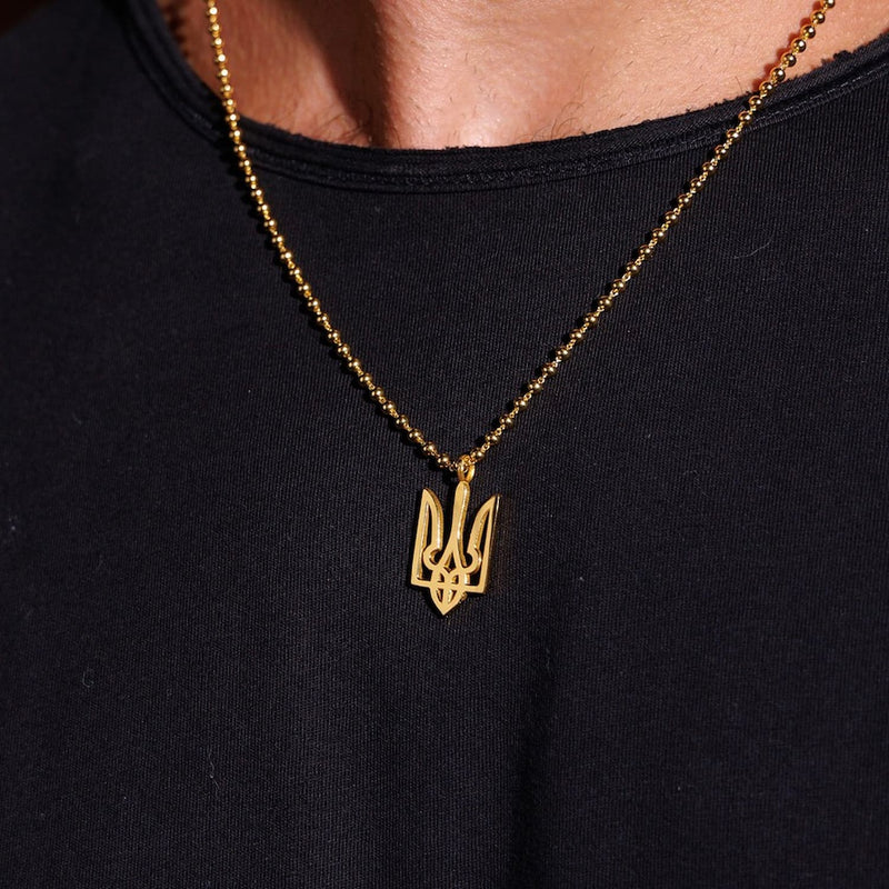 Collana "Trident" in Oro