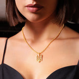 Collana "Trident" in Oro