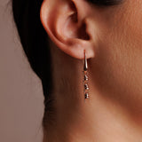 Orecchini Links 5mm in Oro Rosa, Corti