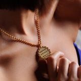 Collana "Trident Circle" in Oro