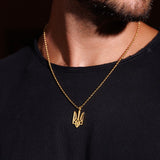 Collana "Trident" in Oro