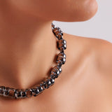 Collana Links 1974 in Rodio Nero, Grande