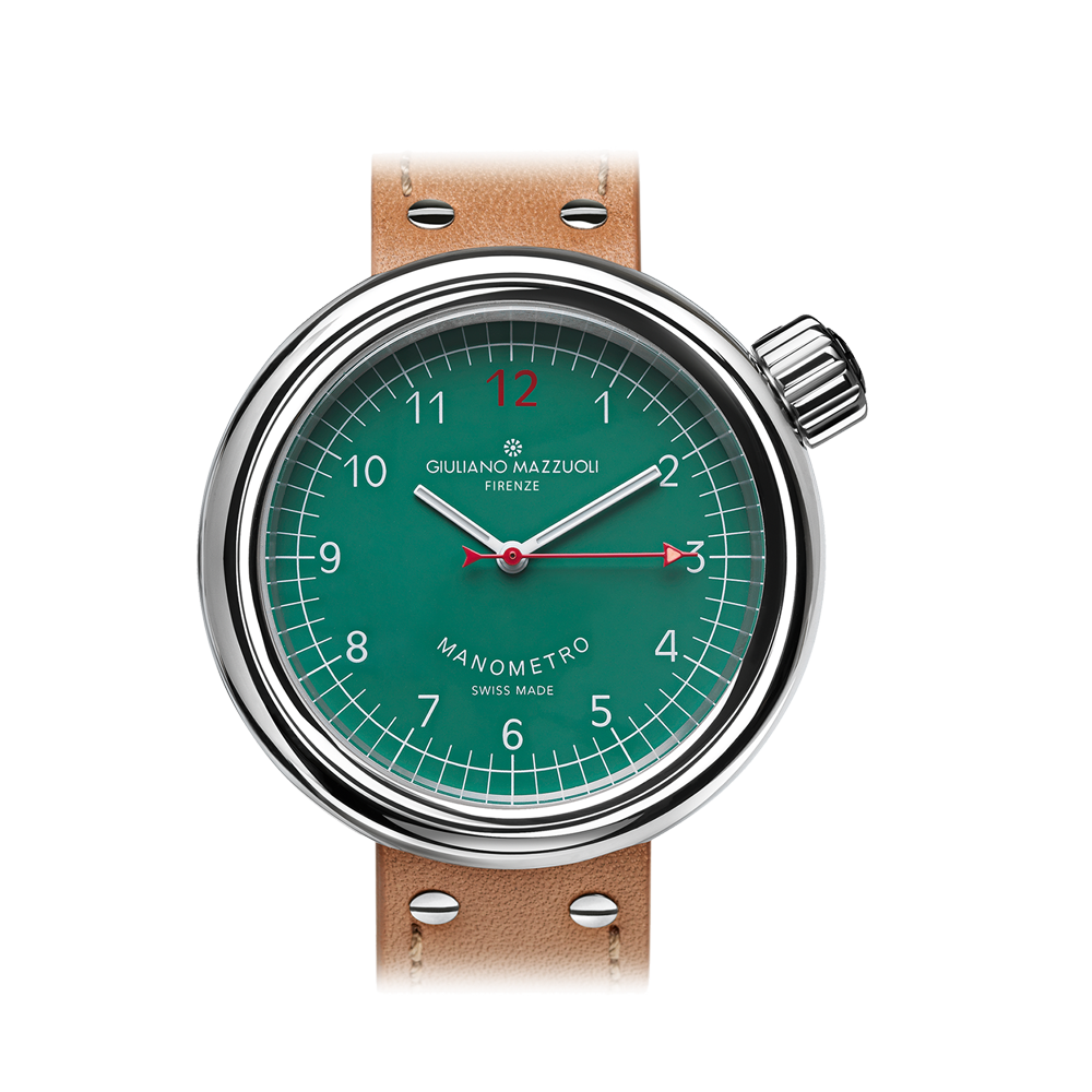 Orologio Manometro Verde - Giuliano Mazzuoli