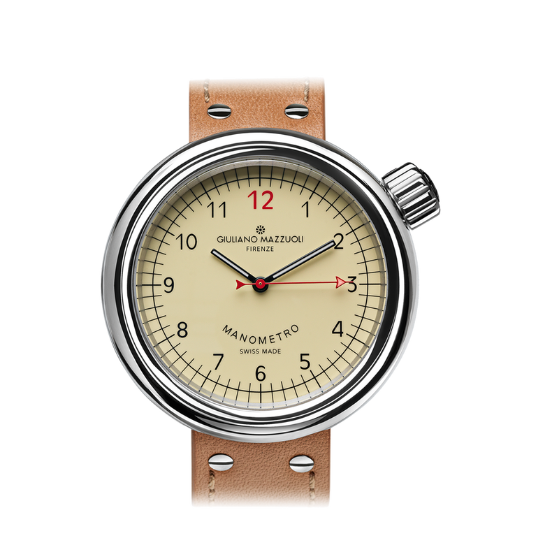 Orologio Manometro Avorio - Giuliano Mazzuoli