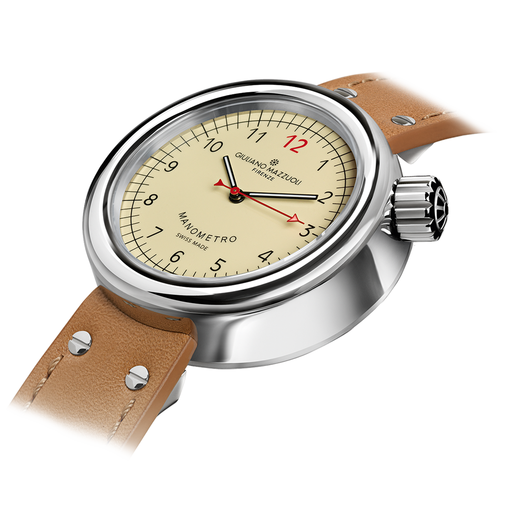 Orologio Manometro Avorio - Giuliano Mazzuoli