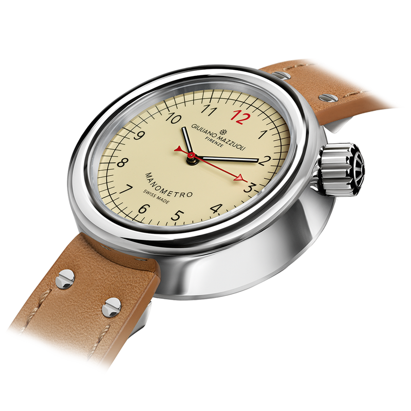 Orologio Manometro Avorio - Giuliano Mazzuoli