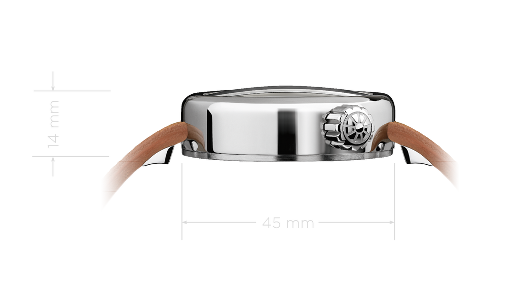 Orologio Manometro Blu - Giuliano Mazzuoli