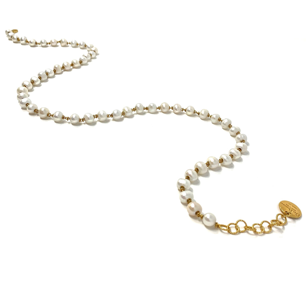 Collana Perle Barocche in Oro