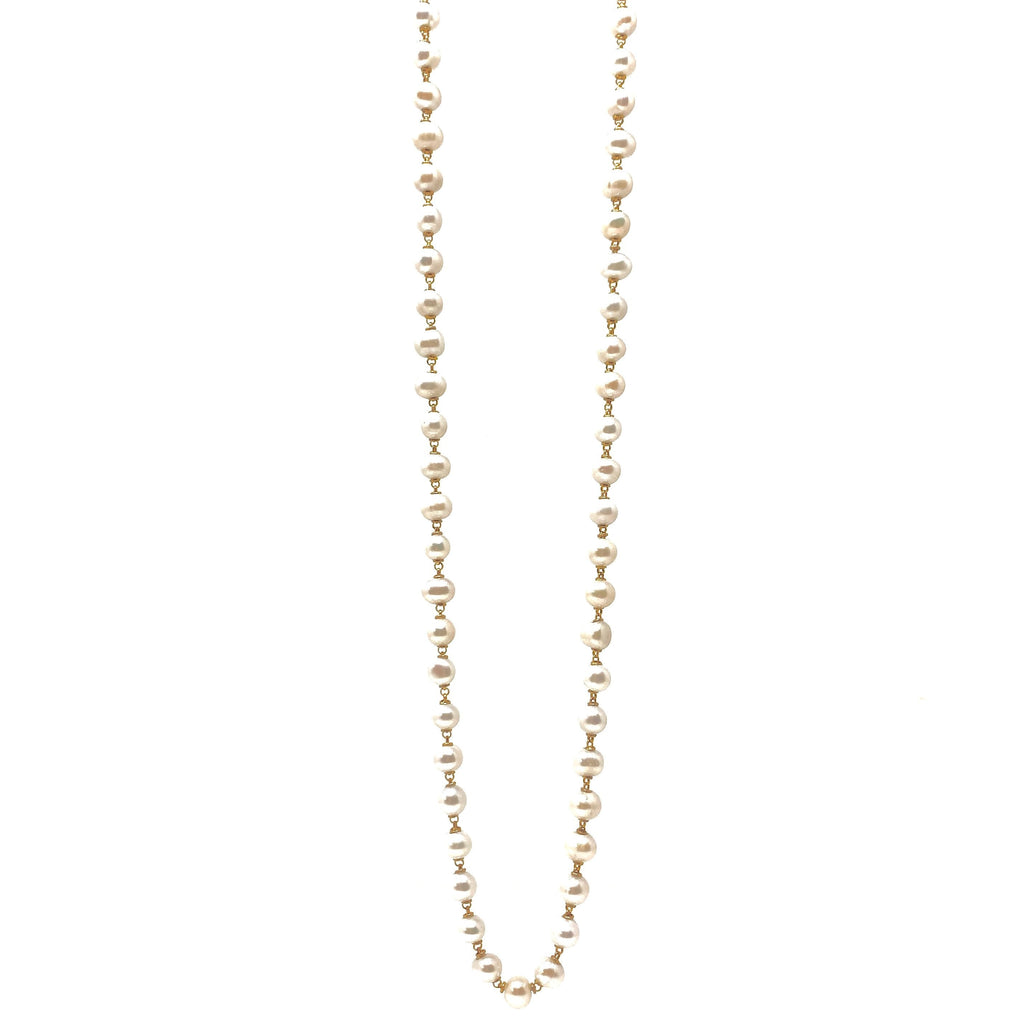 Collana Perle Barocche in Oro
