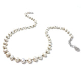 Collana Perle Barocche in Rodio