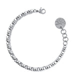 Bracciale Links 5mm in Rodio