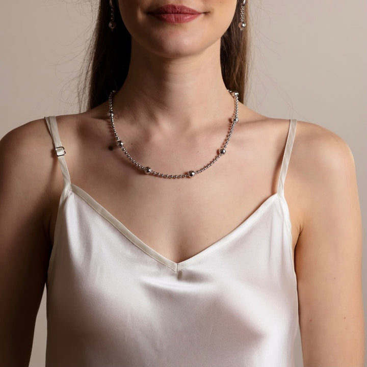 Collana Bollicine in Rodio