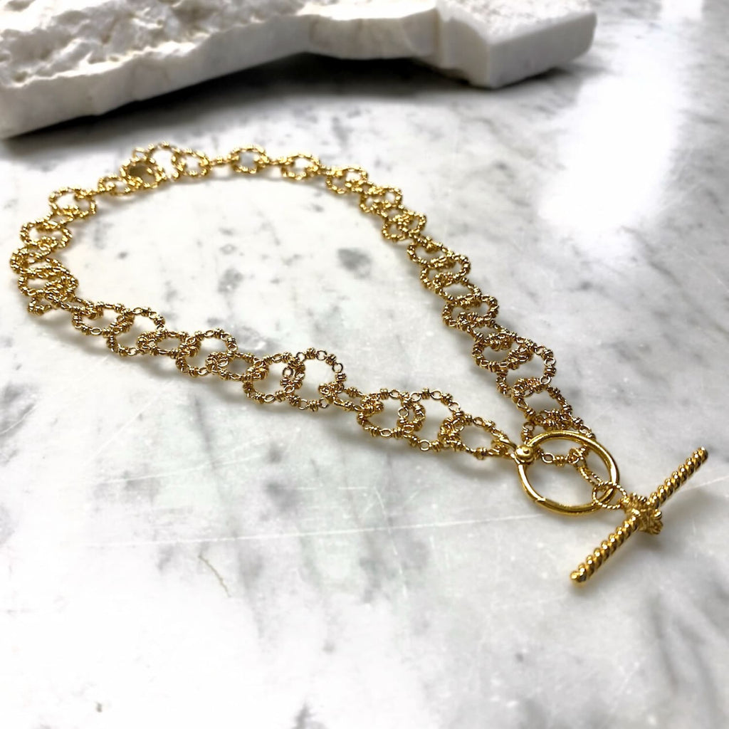 Collana Signorelli T-Bar in Oro