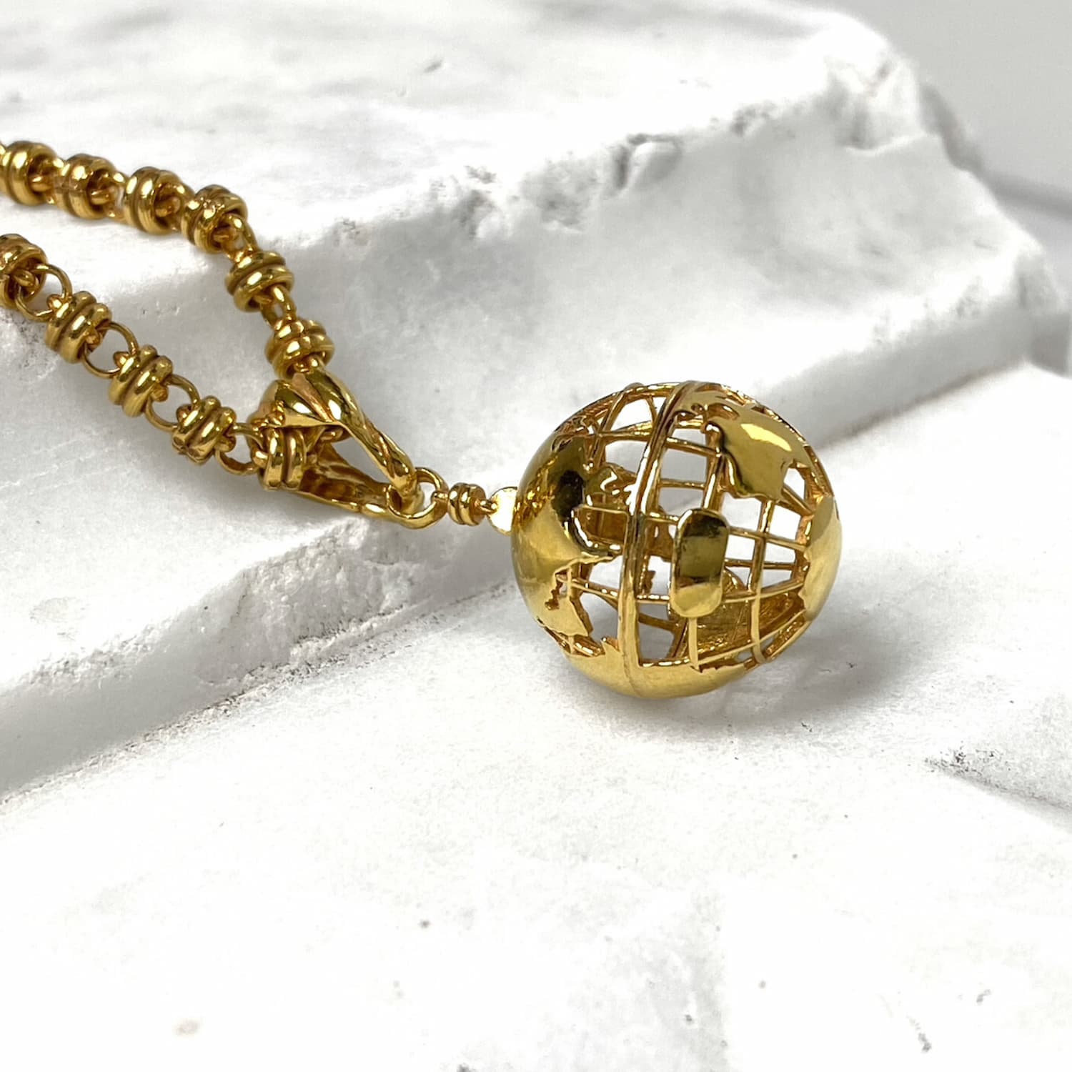 Pendente Globo in Oro, Piccolo