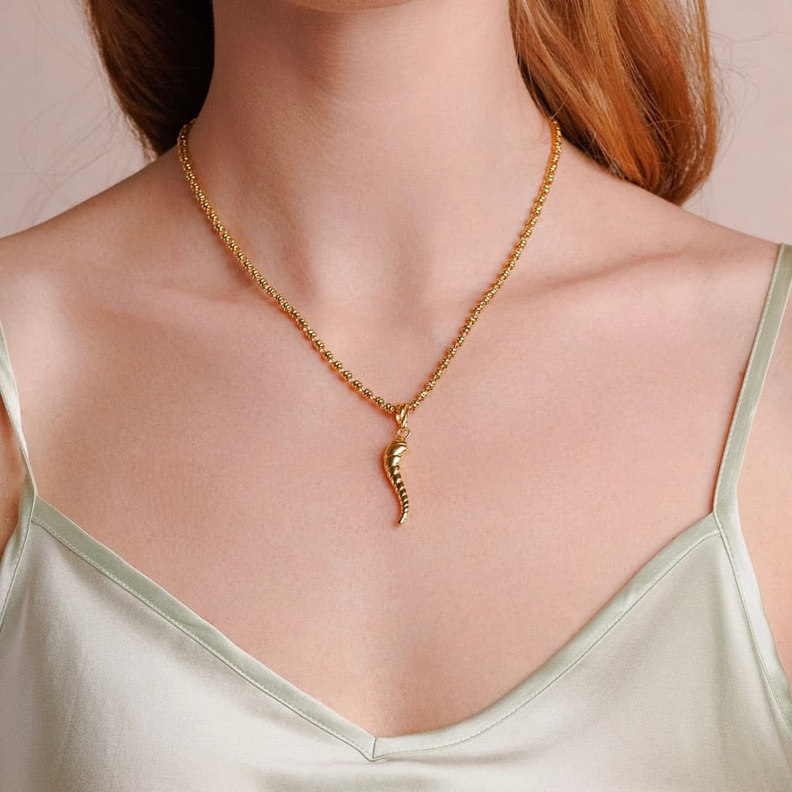 Pendente Cornicello Italiano in Oro