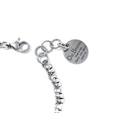 Bracciale Links 5mm in Rodio