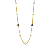 Collana Bollicine Color in Oro
