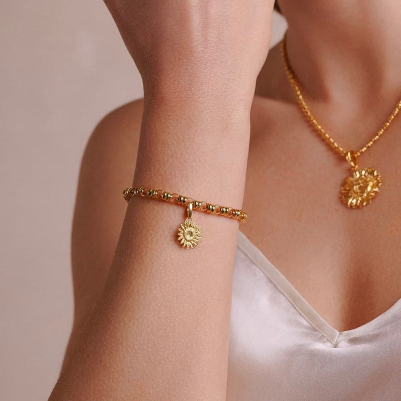 Charm Girasole in Oro