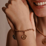 Charm Moneta Cortonese in Oro