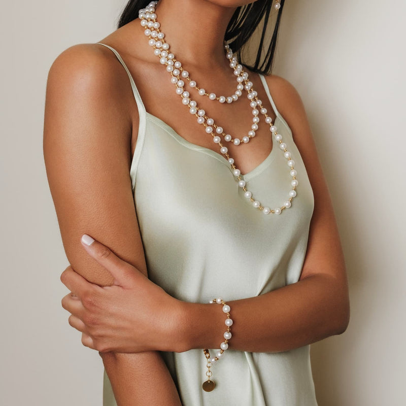 Collana Bella con Perle in Oro