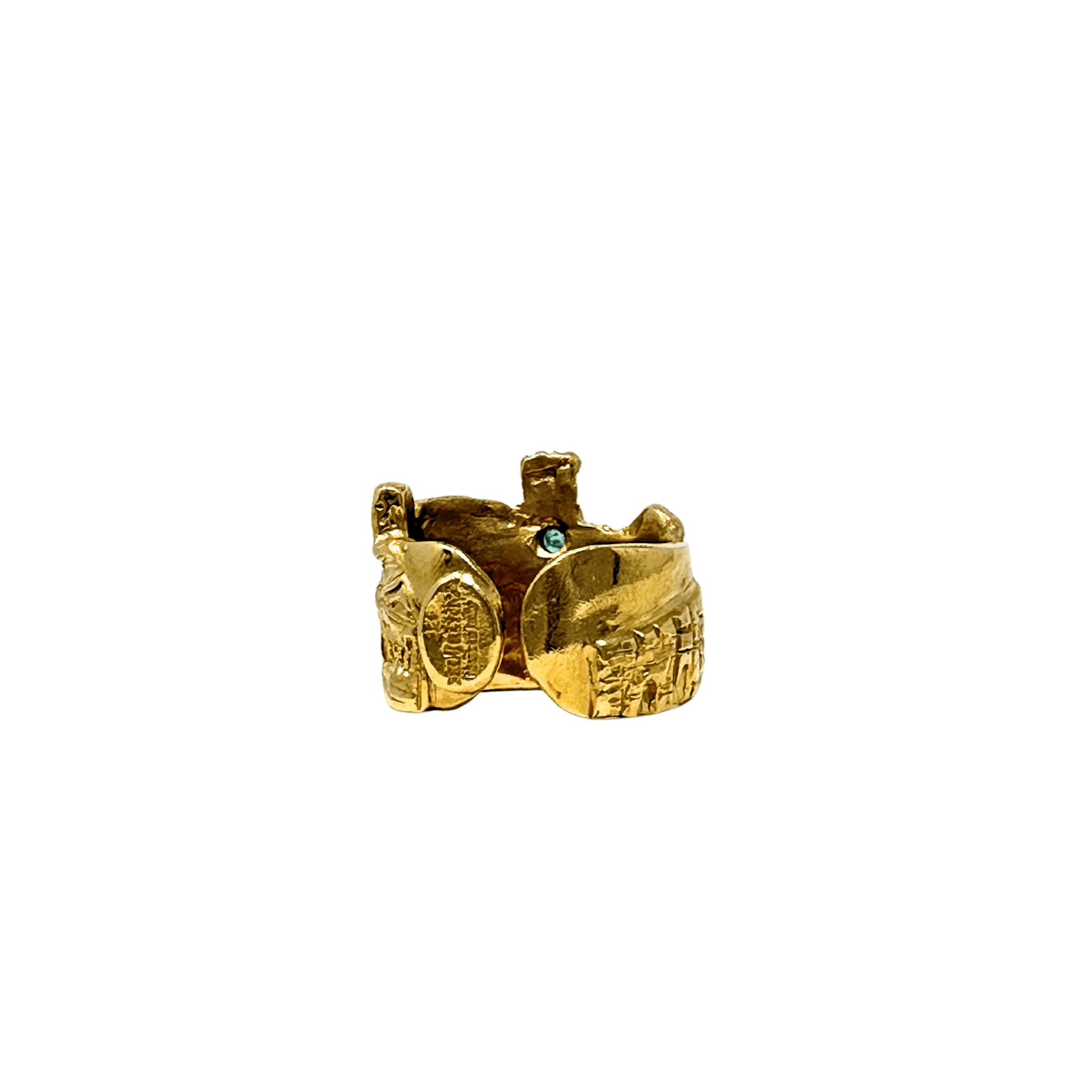 Anello Cortona Skyline in Oro