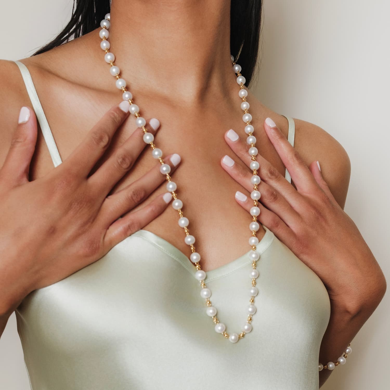 Collana Bella con Perle in Oro