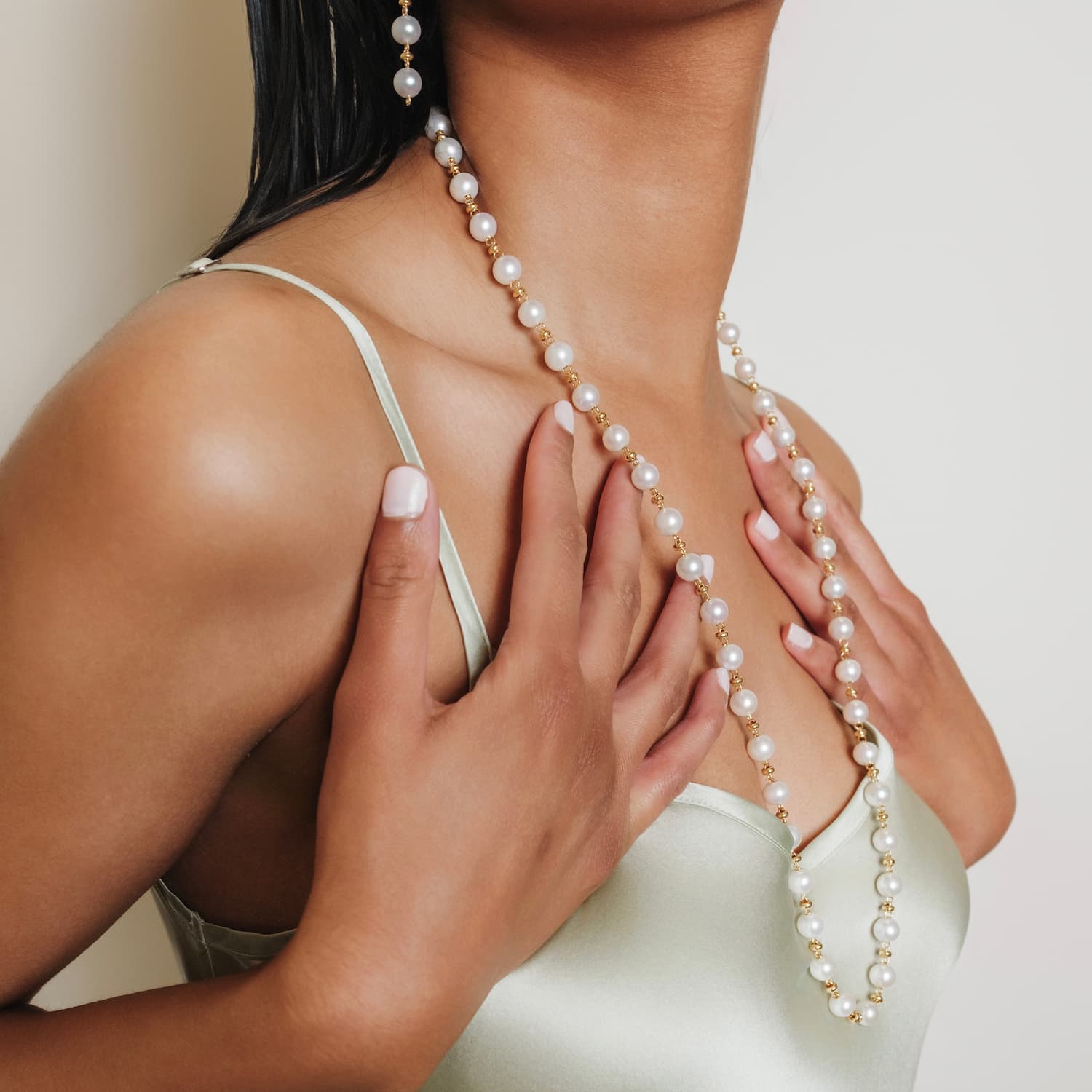 Collana Bella con Perle in Oro