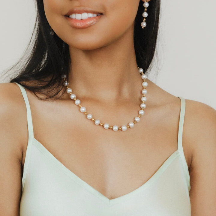 Collana Bella con Perle in Oro