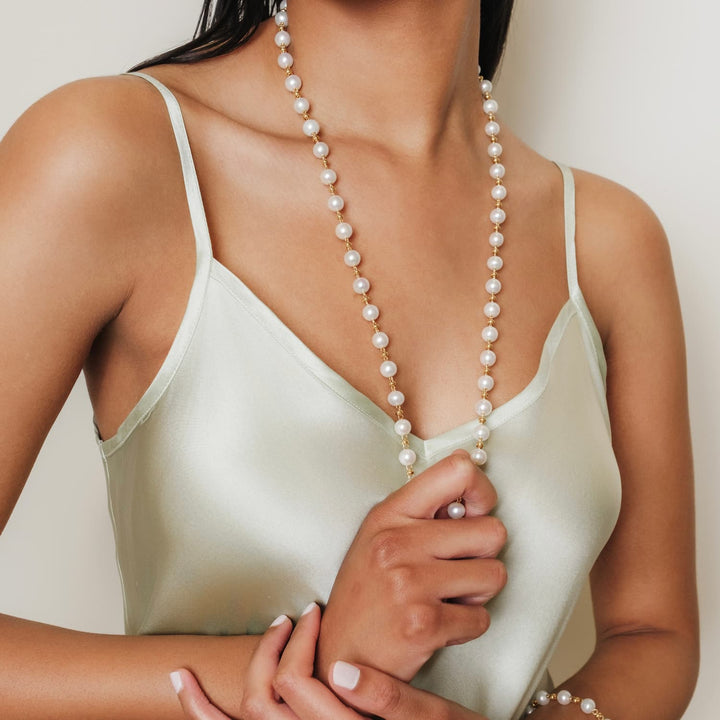 Collana Bella con Perle in Oro