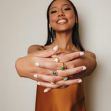 Anello Gemma in Oro con Lapislazzuli