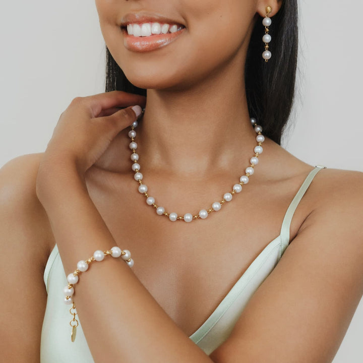 Collana Bella con Perle in Oro