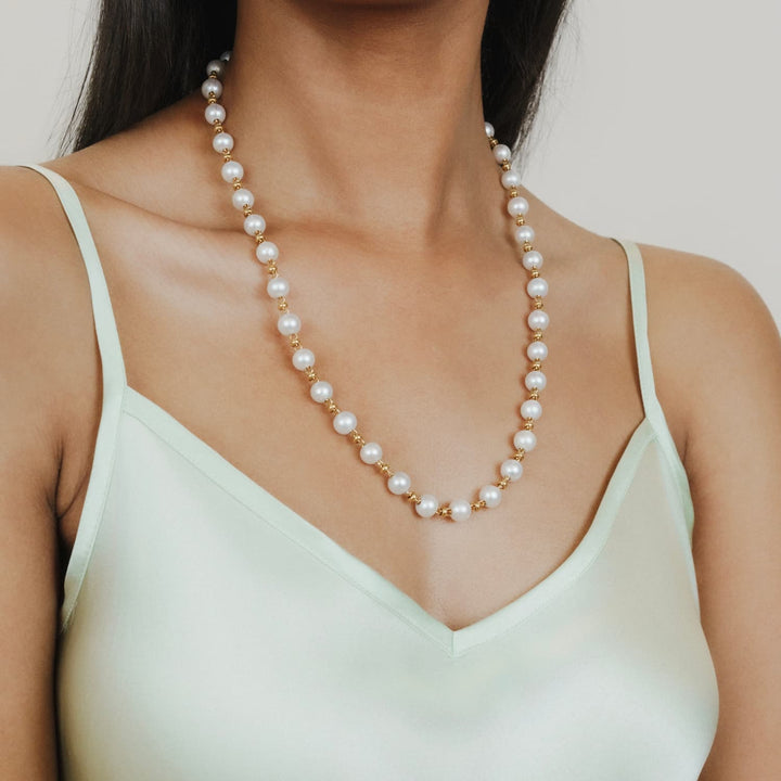 Collana Bella con Perle in Oro