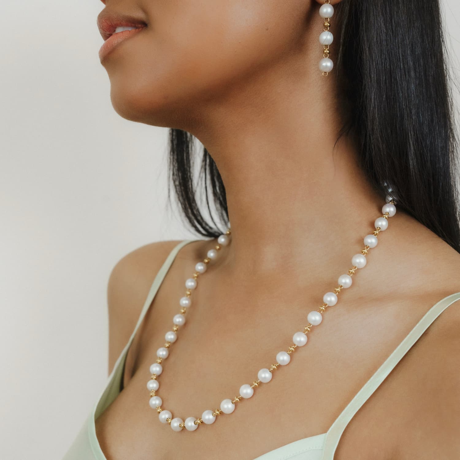 Collana Bella con Perle in Oro