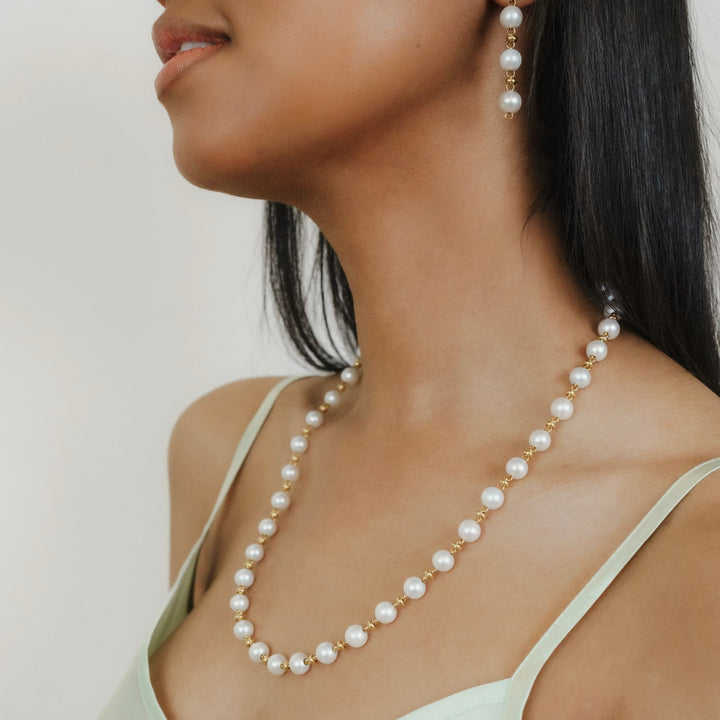 Collana Bella con Perle in Oro
