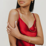 Bracciale Super Deco in Oro con Pavé