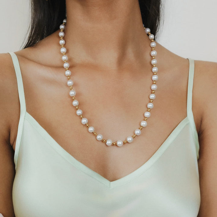 Collana Bella con Perle in Oro