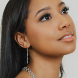 Orecchini Bella in Rodio