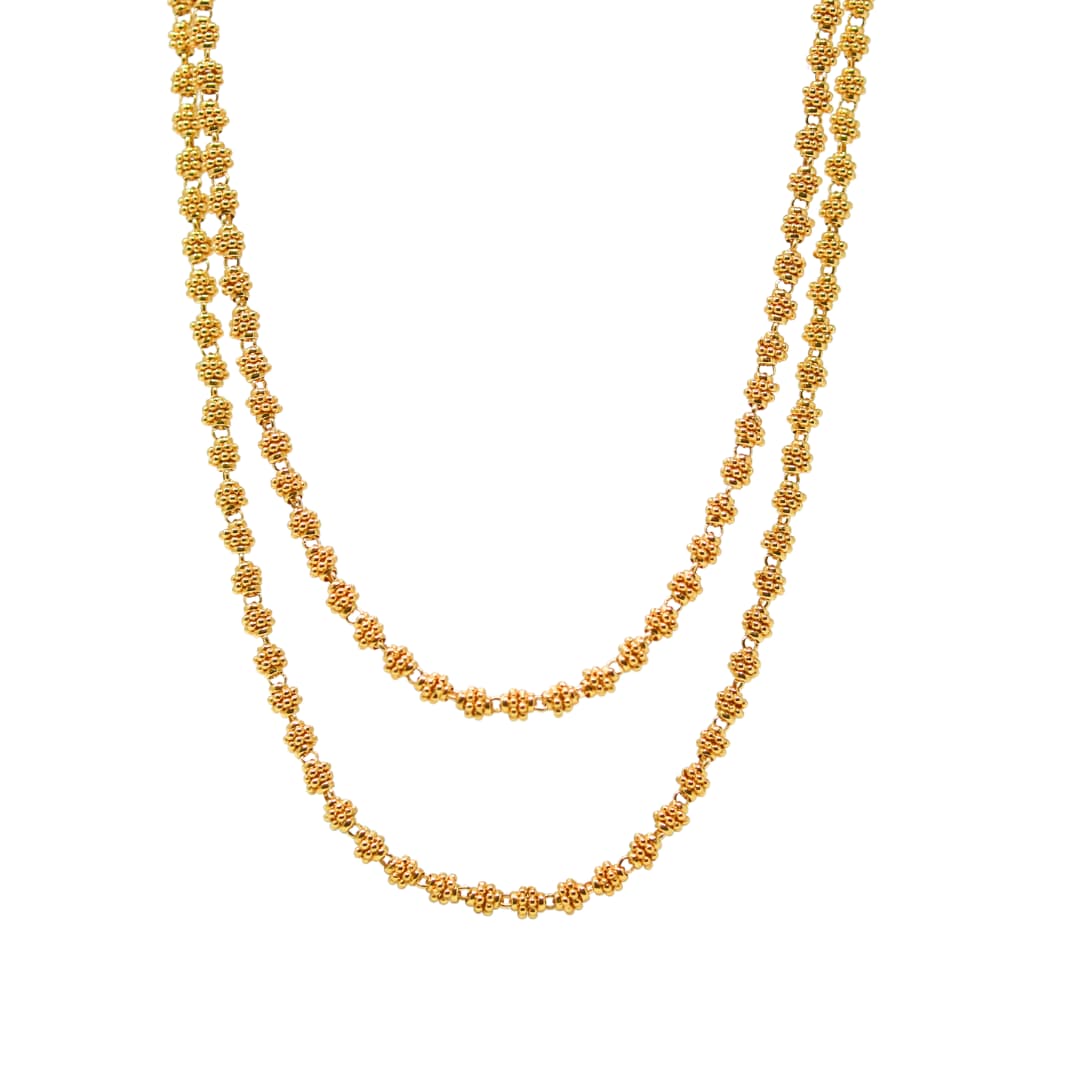 Collana Links Caviale in Oro