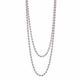 Collana Links Caviale in Rodio