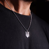 Collana "Trident" in Rodio