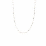 Collana Bella con Perle in Rodio