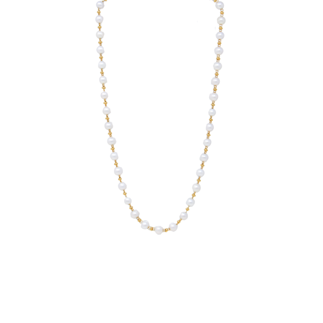 Collana Bella con Perle in Oro