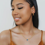 Collana Gemma in Oro con Lapislazzuli