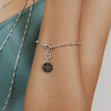 Bracciale Bella in Rodio